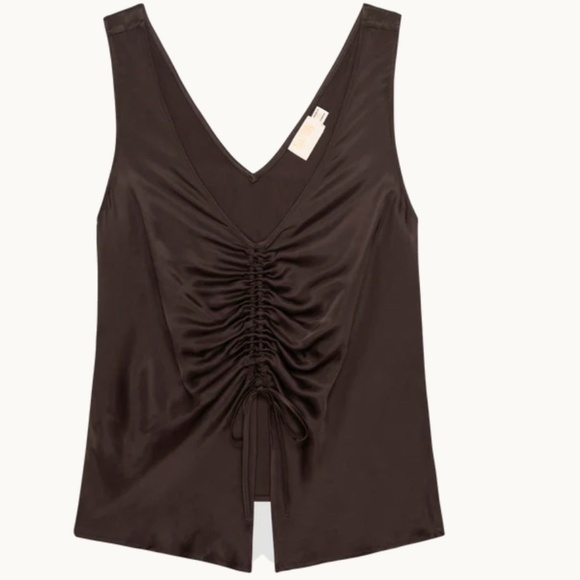 NWT Nation LTD Brown Coffee Nyra Tank (Size XS) - Picture 3 of 8